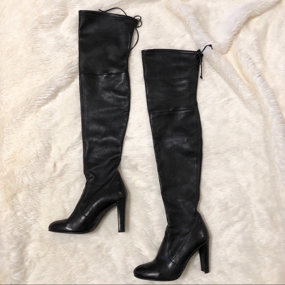 Stuart Weitzman Shoes - Stuart Weitzman Highland Leather OTK Boots